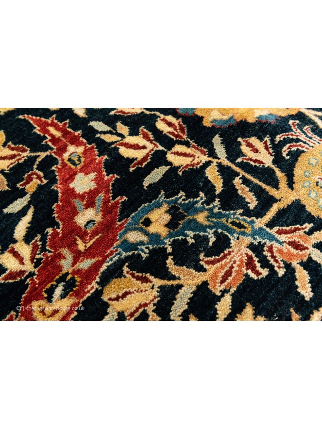 Kerman Blue Rug - 6