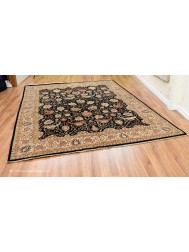 Fine Classic Black Rug - Thumbnail - 9