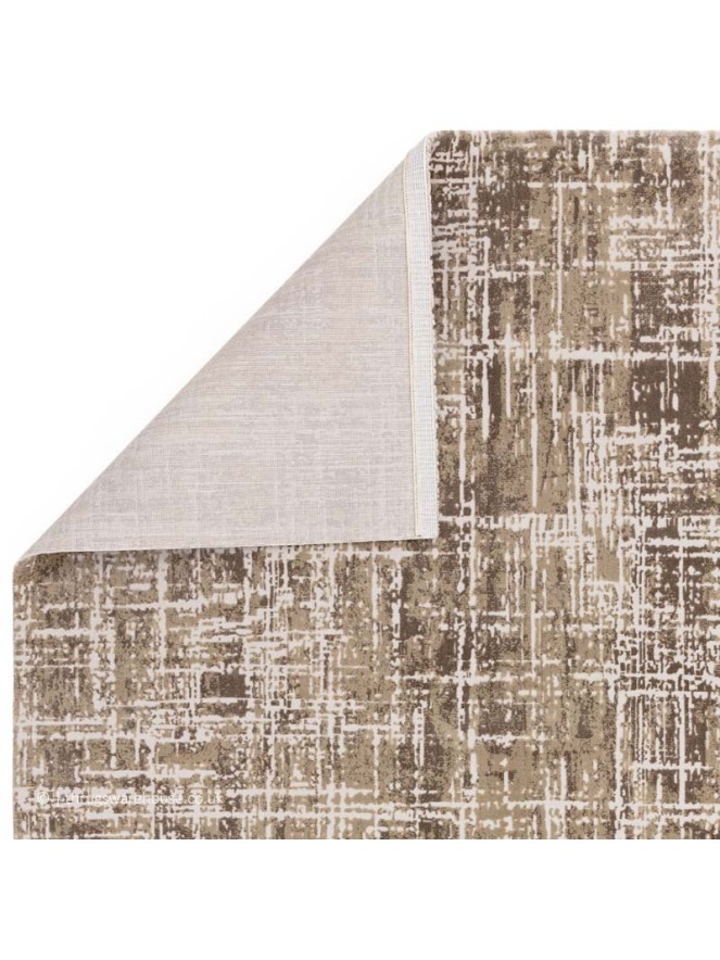 Kuza Abstract Beige Rug - 5