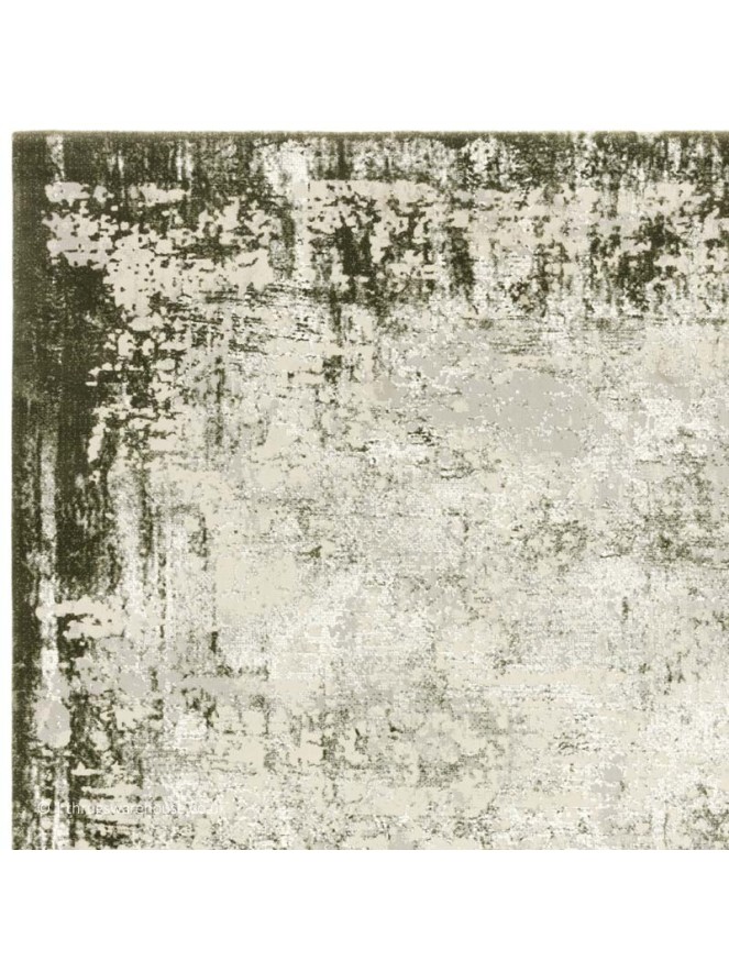 Kuza Border Green Rug - 4