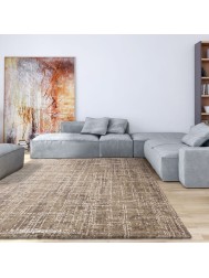 Kuza Abstract Beige Rug - Thumbnail - 2