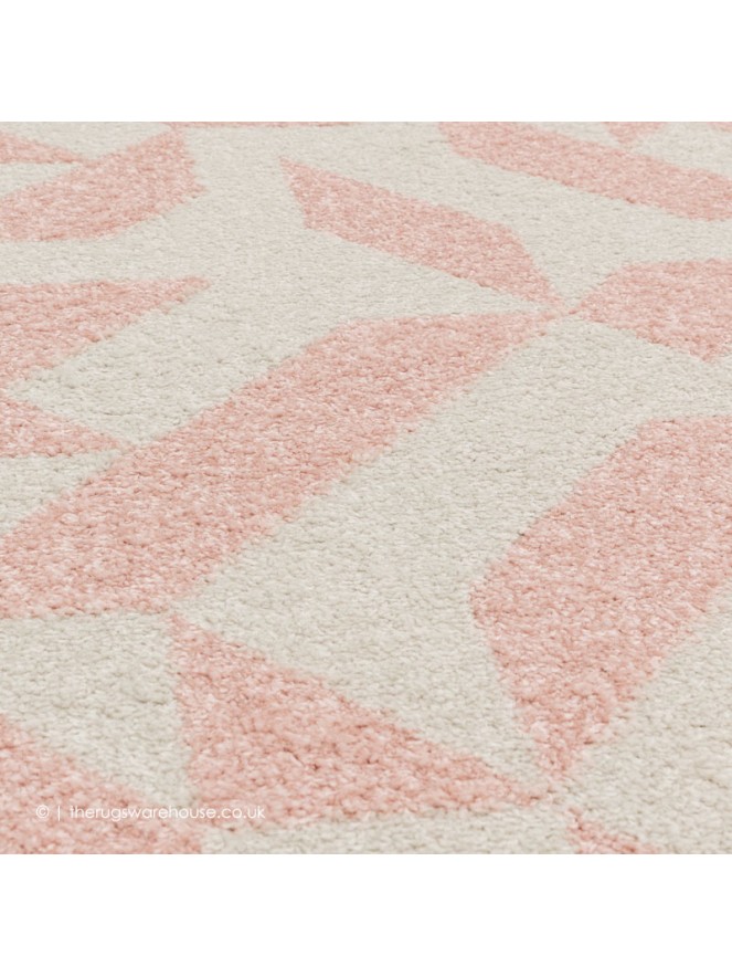Pink Shapes Rug - 3