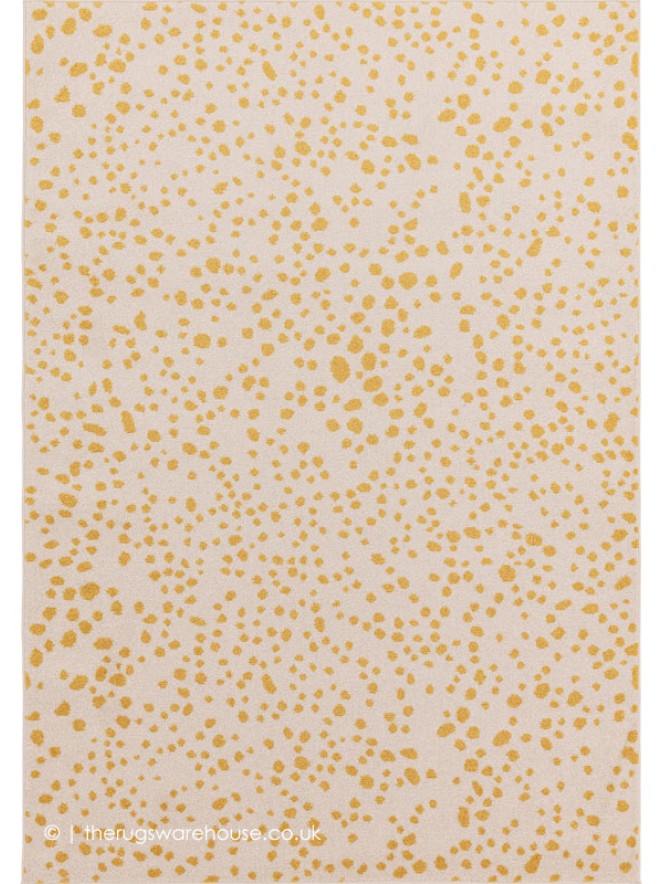 Yellow Spotty Rug - 6