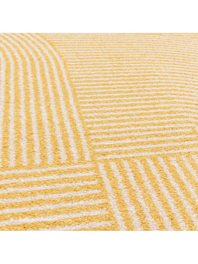 Yellow Geo Rug - 3