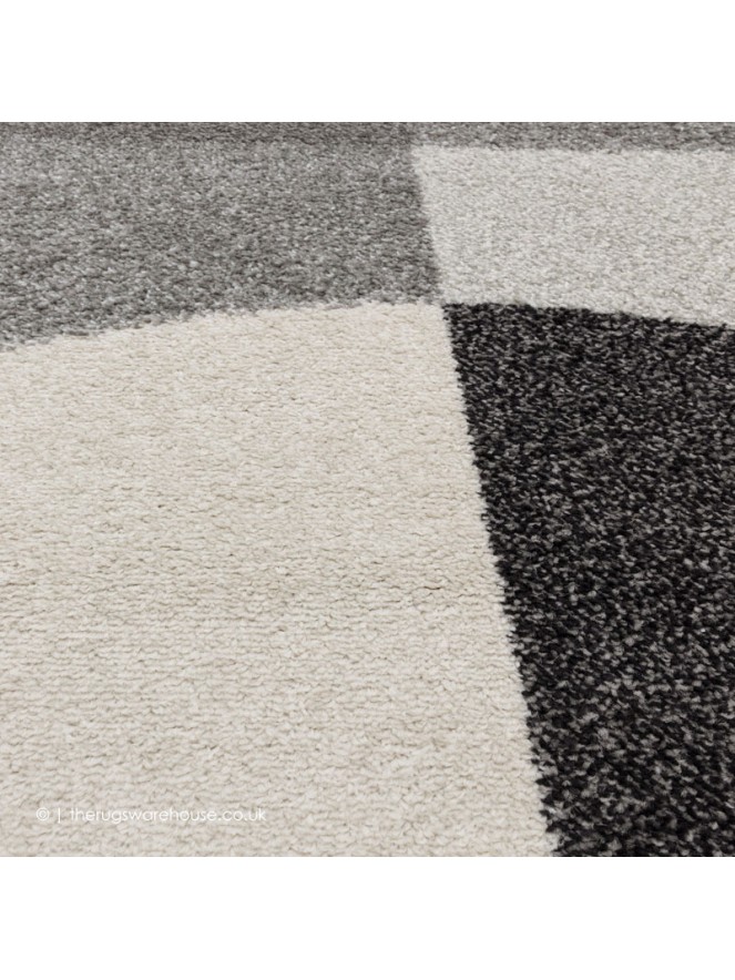 Grey Art Deco Rug - 3