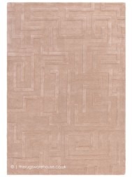 Maze Blush Rug - Thumbnail - 6